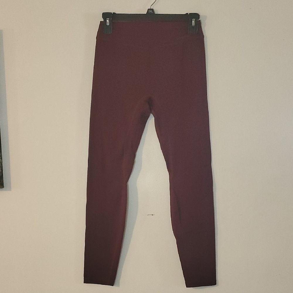 Liaison The Label Sydney Adams 25" Adapt Pant Flex Fabric Size Large Rosewood